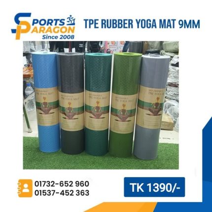 Yoga Mat TPE Rubber Mat 9MM (Premium Quality)--Sports Paragon