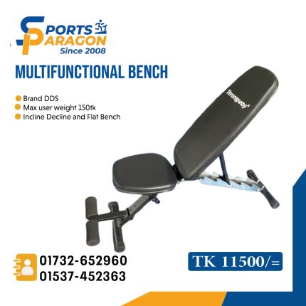 Multifunctional Bench Heavy (Incline Decline and Flat Bench DDS-SPORTS PARAGON